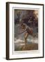 Orestes and Eumenides-Arthur Rackham-Framed Art Print