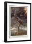 Orestes and Eumenides-Arthur Rackham-Framed Art Print