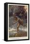 Orestes and Eumenides-Arthur Rackham-Framed Stretched Canvas