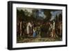 Orestes and Pylades Disputing at the Altar, 1614-Pieter Lastman-Framed Premium Giclee Print