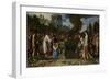 Orestes and Pylades Disputing at the Altar, 1614-Pieter Lastman-Framed Premium Giclee Print