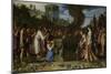 Orestes and Pylades Disputing at the Altar, 1614-Pieter Lastman-Mounted Premium Giclee Print