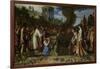 Orestes and Pylades Disputing at the Altar, 1614-Pieter Lastman-Framed Giclee Print