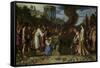 Orestes and Pylades Disputing at the Altar-Pieter Lastman-Framed Stretched Canvas