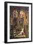 Orestes and the Erinyes, 1891-Gustave Moreau-Framed Giclee Print