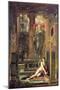 Orestes and the Erinyes, 1891-Gustave Moreau-Mounted Giclee Print