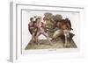 Orestes and the Furies-Bernieri-Framed Art Print