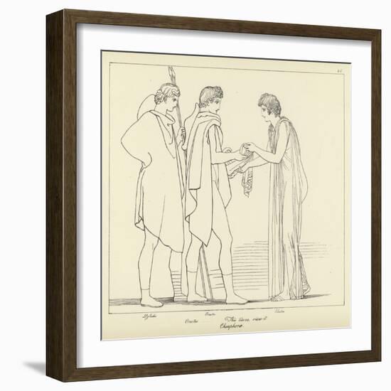 Orestes-John Flaxman-Framed Giclee Print