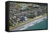 Orewa, Hibiscus Coast, North Auckland, North Island, New Zealand-David Wall-Framed Stretched Canvas