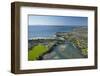 Orewa, Orewa River, and Red Beach, Hibiscus Coast, North Auckland, North Island, New Zealand-David Wall-Framed Photographic Print