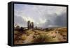 Orford Castle, Suffolk-Henry Bright-Framed Stretched Canvas