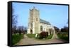Orford Church, Suffolk-Peter Thompson-Framed Stretched Canvas