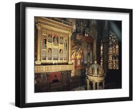 Organ from Presbytery, Milan Cathedral, Italy, 16th Century-null-Framed Giclee Print