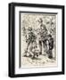 Organ Grinder 1886-null-Framed Art Print