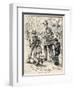 Organ Grinder 1886-null-Framed Art Print