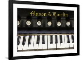 Organ Keys II-Kathy Mahan-Framed Photographic Print