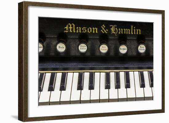 Organ Keys II-Kathy Mahan-Framed Photographic Print