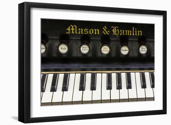 Organ Keys II-Kathy Mahan-Framed Photographic Print