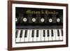 Organ Keys II-Kathy Mahan-Framed Photographic Print