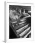 Organ Maker Students Michael Onuschko and Robert Morrow Working on Keyboard at Allen Organ Company-Nina Leen-Framed Photographic Print