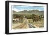 Organ Mountains, Las Cruces, New Mexico-null-Framed Art Print