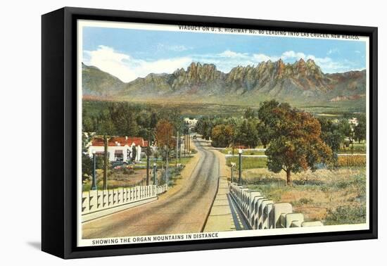 Organ Mountains, Las Cruces, New Mexico-null-Framed Stretched Canvas