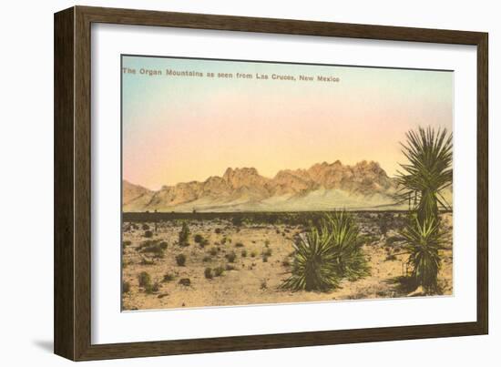 Organ Mountains, Las Cruces, New Mexico-null-Framed Art Print