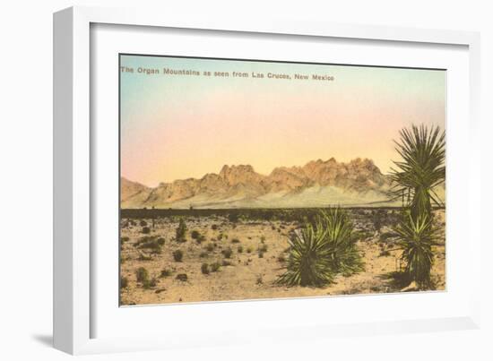 Organ Mountains, Las Cruces, New Mexico-null-Framed Art Print