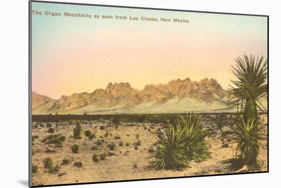 Organ Mountains, Las Cruces, New Mexico-null-Mounted Art Print