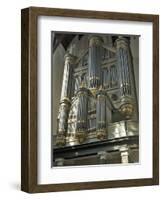 Organ, Oude Kirk (Old Church), Delft, Holland (The Netherlands)-Gary Cook-Framed Photographic Print