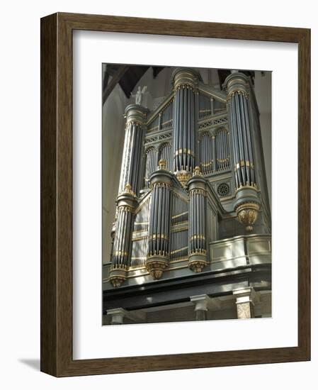 Organ, Oude Kirk (Old Church), Delft, Holland (The Netherlands)-Gary Cook-Framed Photographic Print