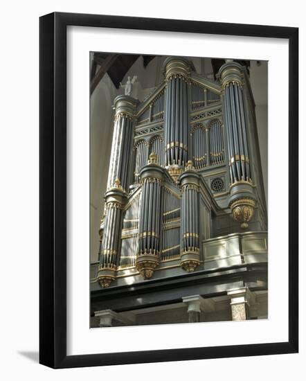 Organ, Oude Kirk (Old Church), Delft, Holland (The Netherlands)-Gary Cook-Framed Photographic Print