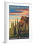 Organ Pipe Cactus National Monument, Arizona-Lantern Press-Framed Art Print