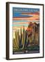 Organ Pipe Cactus National Monument, Arizona-Lantern Press-Framed Art Print