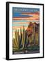 Organ Pipe Cactus National Monument, Arizona-Lantern Press-Framed Art Print