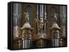 Organ, St. Gatien Cathedral, Tours, Indre-Et-Loire, France, Europe-Godong-Framed Stretched Canvas