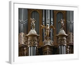 Organ, St. Gatien Cathedral, Tours, Indre-Et-Loire, France, Europe-Godong-Framed Photographic Print