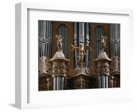 Organ, St. Gatien Cathedral, Tours, Indre-Et-Loire, France, Europe-Godong-Framed Photographic Print