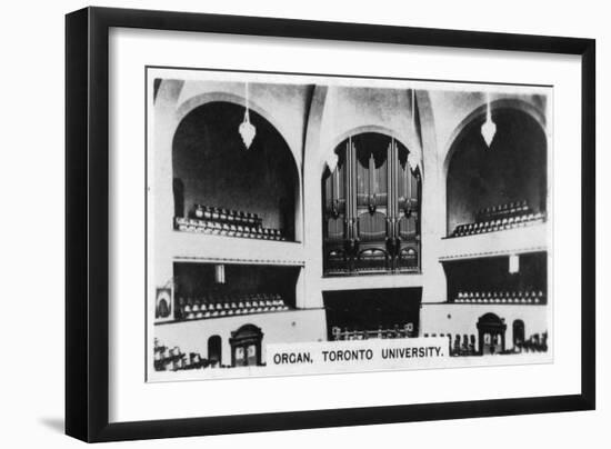 Organ, Toronto University, C1920S-null-Framed Giclee Print