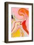 Organic Bauhaus Waved2-Ana Rut Bre-Framed Photographic Print