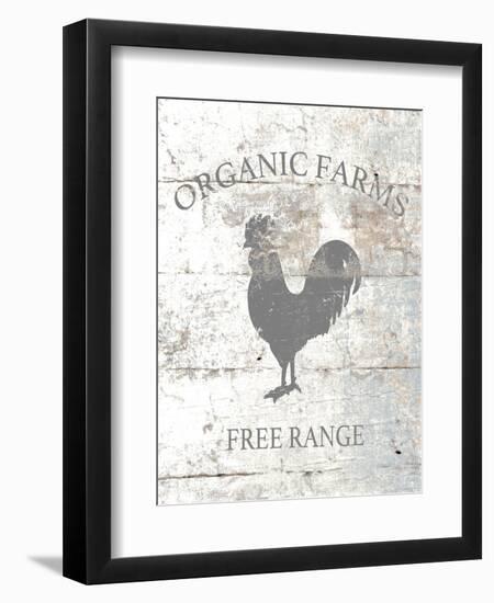 Organic Farm-Victoria Brown-Framed Art Print
