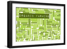 Organic Farming-kentoh-Framed Art Print