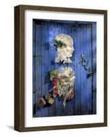 Organic Food, Conceptual Image-Biddle Biddle-Framed Photographic Print