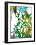 Organic IV-Ricki Mountain-Framed Art Print