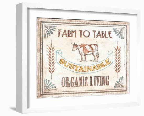 Organic Living-Catherine Jones-Framed Art Print