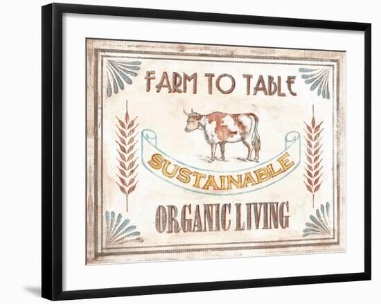 Organic Living-Catherine Jones-Framed Art Print