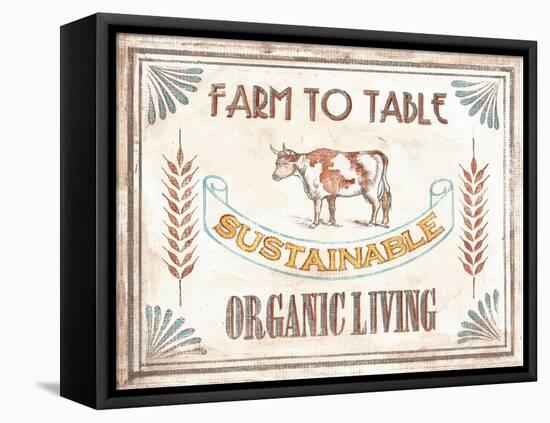 Organic Living-Catherine Jones-Framed Stretched Canvas