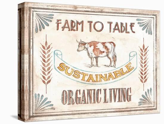 Organic Living-Catherine Jones-Stretched Canvas