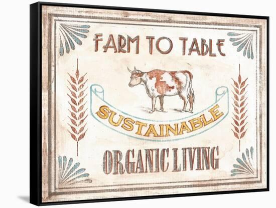 Organic Living-Catherine Jones-Framed Stretched Canvas