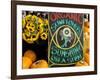 Organic Sunflowers and Pumpkins, Ferry Building Farmer's Market, San Francisco, California, USA-Inger Hogstrom-Framed Photographic Print